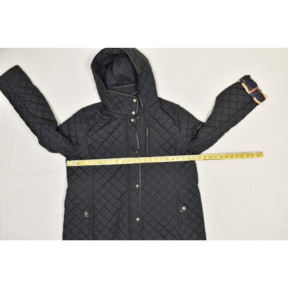 Lauren Ralph Lauren Quilted Jacket Black Label Women's Size XXL Equestrian - Picture 7 of 8